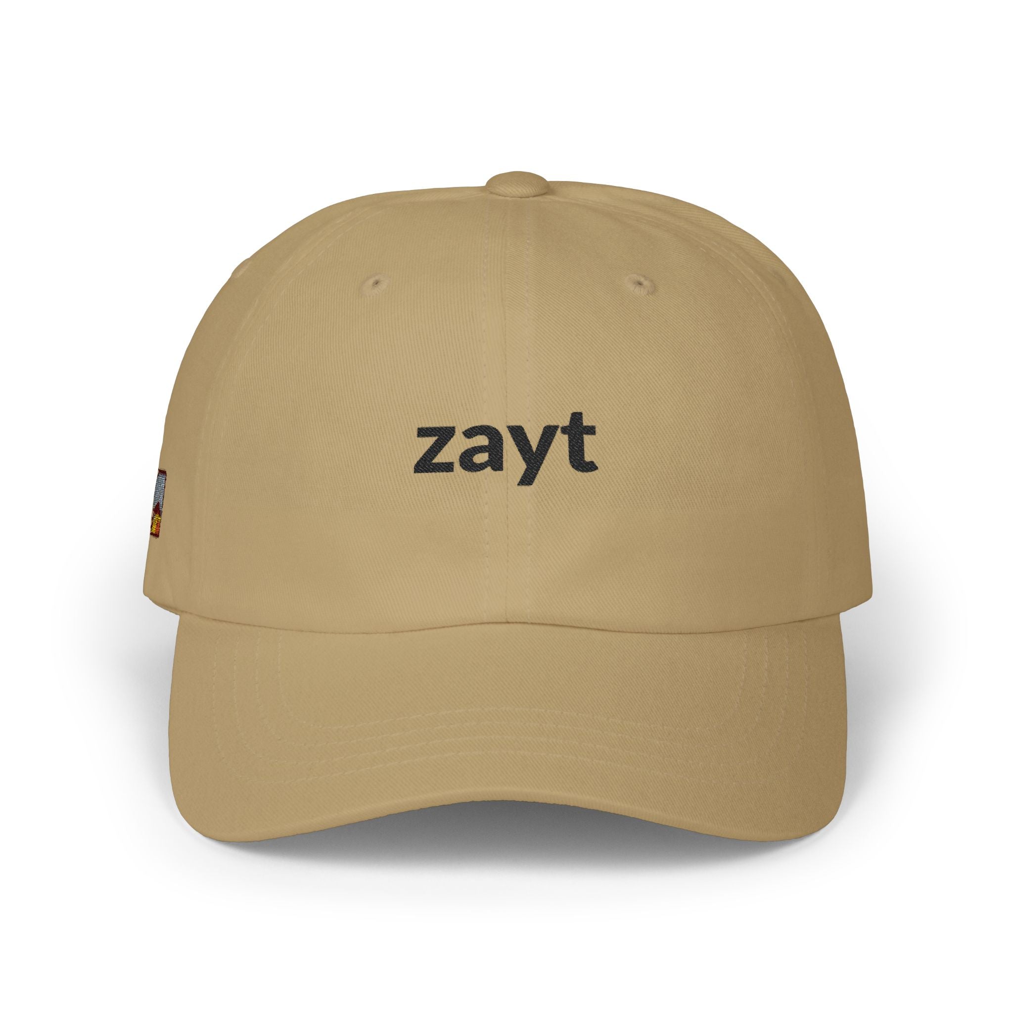 Dad Cap — Minimal 'zayt' Embroidered Baseball Hat