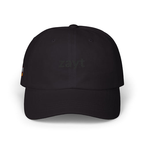 Dad Cap — Minimal 'zayt' Embroidered Baseball Hat